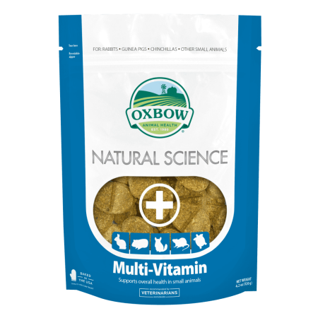 Supliment cu multi-vitamine pentru rozatoare, Natural Science, Oxbow, 120gr