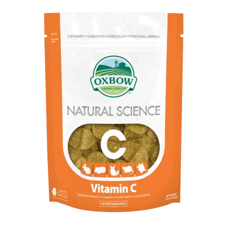 Supliment cu vitamina C pentru rozatoare, Natural Science, Oxbow, 120gr