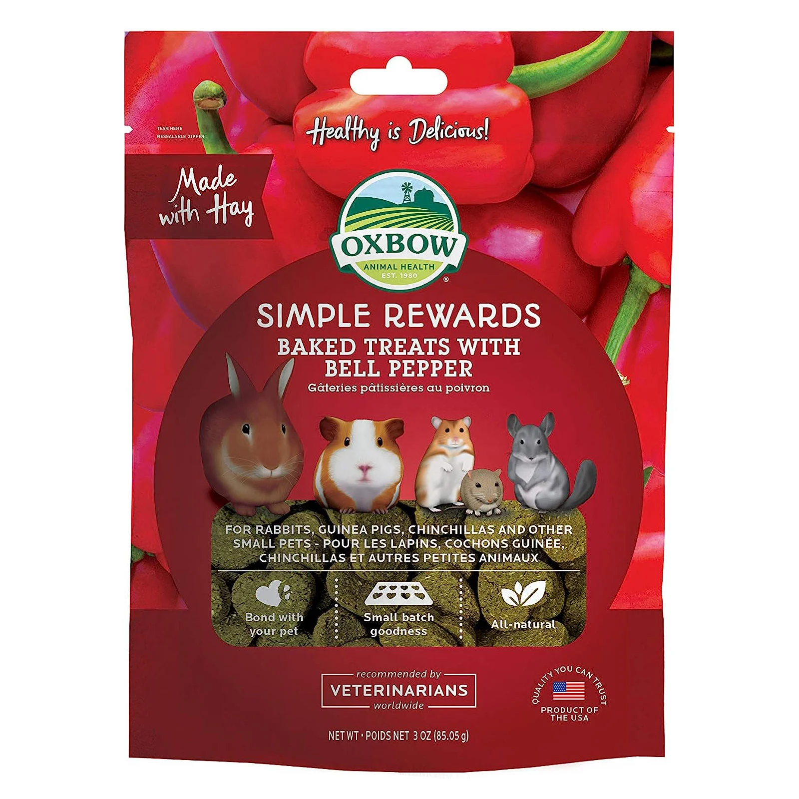 Recompense-pentru-rozatoare-cu-ardei-gras-Oxbow-85-g