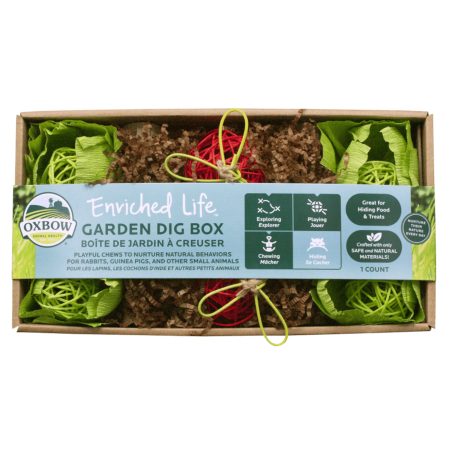 Set interactiv pentru rozatoare, Garden Dig Box, Oxbow