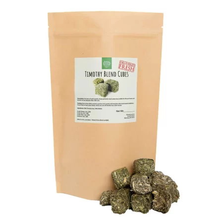 Cubulete din mix de timoftica si alfalfa pentru rozatoare, Small Pet Select, 450 g