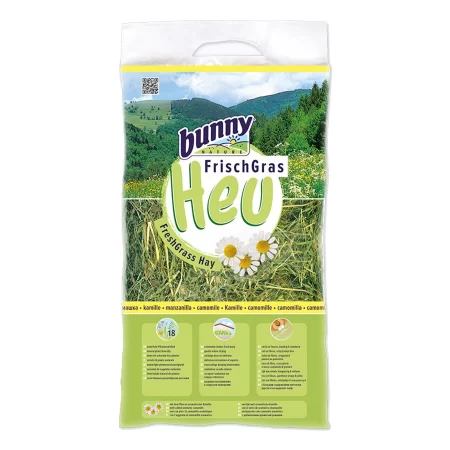 Fan pentru rozatoare cu plante naturale si musetel, Bunny Nature, 500 g